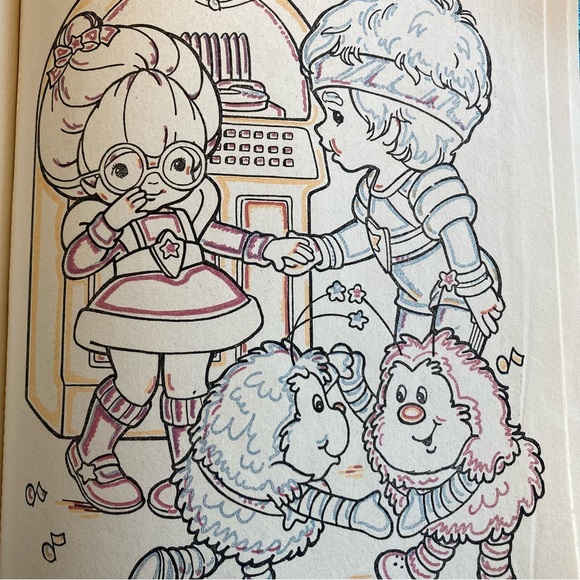 1983/84 Rainbow Brite Color book/Card - Picture 9 of 16
